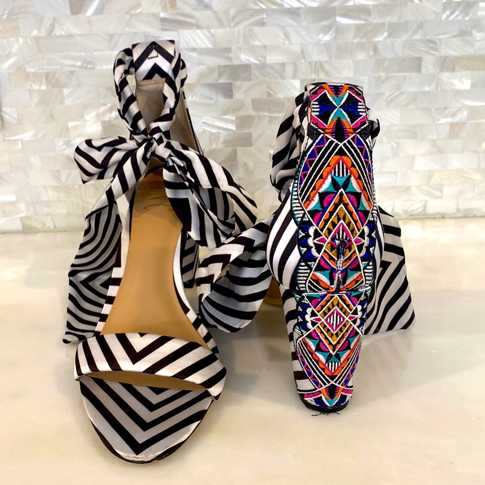 I.N.C. Chunky Heel Sandals
